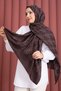 Premium Patterned Jacquard Shawl Series Plum
