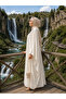 Pearl-Detailed Ferace Dress in Sizes 40-56 - 2