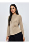 Pack of 2 - Boat Neck Ruched Long Sleeve T-Shirt - 4