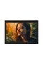 Young Woman Nature Portrait Wall Painting Aesthetic Decor 30x40 cm
