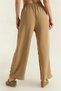 Elastic Waist Aerobin Palazzo Women's Trousers - 4