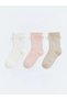Lace Detailed Baby Girl Socks 3-Piece Set (S6) - 2