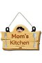 Wall Hanging With Mom's Kitchen Print/for kitchen Wall Decor/Mother's day Gift With quotation