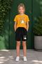 Busekids Girls' Printed T-Shirt and Shorts Set