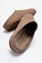 Vegone Men's Genuine Leather Slippers Mink Suede - 4