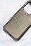 iPhone 14 Compatible Velvet Textured, Metal Button Magsafe Compatible Phone Case Stylish Impact Protection - 6