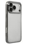 Ilkeshop New iPhone 17 Pro Max Lens Silicone Case - (141017) Titanium Gray - 2