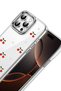 ILKESHOP غطاء جديد لهاتف iPhone 15 Pro بنمط فيونكة - (163601) نمط 9 - 2