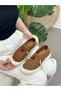 Tan Suede (Morly) Laser Cut Women's Sneakers