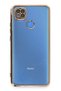 Ilkeshop New Redmi 9C Case with Lens Silicone (182746) - Gold - 2