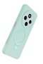 Ilkeshop New Redmi 14C Regal Magsafe Stand Cover - (212602) Aqua Green - 4