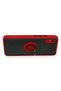 Shopilke Redmi 9A Case Montreal Ringed Silicone Cover (15917) - Red - 3