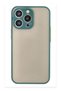 Ilkeshop New iPhone 15 Pro Case Montreal Silicone Cover (102528) - Green