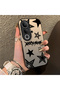 Vivo V50 Lite 4G/5G Compatible Unbreakable Silicone Cute Star Patterned Printed Cover Shock Absorbing Protection