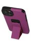 Ilkeshop New iPhone 14 Plus Case with Mega Stand Silicone (121043) - Purple - 5