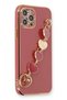 Ilkeshop New iPhone 12 Pro Max Case Esila Silicone (174245) - Red