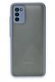 Ilkeshop New Galaxy A02S Case Montreal Silicone Cover (175034) - Gray