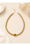 Archhazel Jewelry Fimo Bead Choker Necklace with Flower Detail – Bohemian Summer Necklace