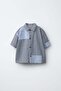 Boy's Cotton Gingham Shirt Shorts Set - 2