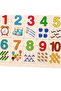 Generic Wooden Number Puzzle for Kids – Learn Numbers and Counting Educational Toy – Montessori Math Learning Board (Ages 3+) - 3