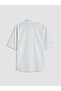 Esvab • Modern & Distinctive Relax Fit Striped Embroidered Men's Shirt - 4