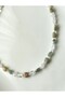 Certified Amorphous Morganite Natural Stone Necklace - 2