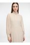 Rochie midi bej - 6