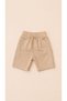 Baby Boy Scarf, Muslin Shirt and Cotton Pocket Detailed Shorts Set - 3