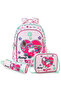 17”School Bag Set of 3- Backpack, Lunch Bag & Pencil Case,Laptop Compartment -Always Believe - Pink
