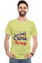 Unisex Printed Design T-Shirt (Nothing Great Ever Came That Easy)| Round Neck Regular Fit T-shirt