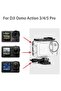 حافظة مقاومة للماء بطول 45 مترًا لكاميرا DJI Osmo Action 4 3 - غلاف واقي للغوص مع ملحقات - 5