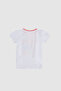 Girl's White T-Shirt 50320449-Vr013 - 3