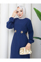 Women's Side Double Buckle Modal Dress - 4