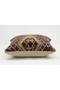 Handmade Old Kilim Rug Vintage Made in the 1930S, 1940S, 40X40 cm - 3