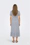Bohemian Patterned Viscose Dress - 2