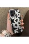 Oppo Reno 14F Compatible Hard Acrylic Back Silicone Edge Lens Protection Case - 2