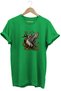 Green-Capped Duck and Crown Printed Street Style Nature T-Shirt Outdoor Wear