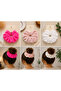 3-Piece Women's Soft Towel Large Size Rubber Scrunchie Bagel Buckle XL Does Not Leave Marks, Does Not Damage Hair - 2