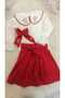 Baby Girl's Outfit with a Collared Skirt - 3