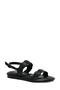 327071.Z Black Women's Flat Sandals - 2