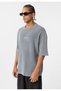 Washable back printed oversize t-shirt - 3