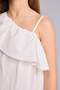 100% Cotton Sleeveless Boat Neck Mini Dress Girls H7519A826Hs - 4