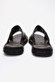 Men's Banded Slippers Real Leather Dc 1163 Brown - 6