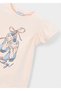 Summer Girl's Printed T-Shirt - Cream - 5