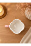Clover-Shaped Ceramic Mug with Colorful Tulip Pattern and Handle Detail - 3
