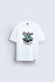 Vintage Pinterest Printed Crew Neck White T-Shirt T-Shirt