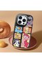 Black Silicone Case Compatible with iPhone 15 Pro with Shock-Absorbing Camera Protections - 3