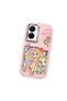Vivo Y16/Y02S Compatible Shock-Absorbing Camera Protected Pink Silicone Case - 3