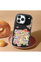 Black Silicone Case Compatible with iPhone 17 Pro with Shock-Absorbing Camera Protections - 2