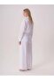 Linen Trousers with Slits at the Legs - 2